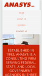 Mobile Screenshot of anasys-apr.com
