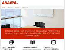 Tablet Screenshot of anasys-apr.com